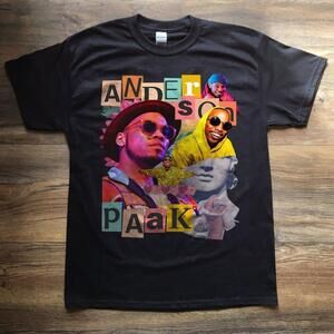 Anderson Paak - Unisex Black T-Shirt